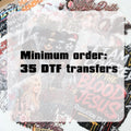 Bulk price (over 35 pieces)