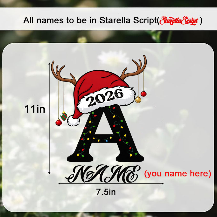 Personalized Xmas DTF